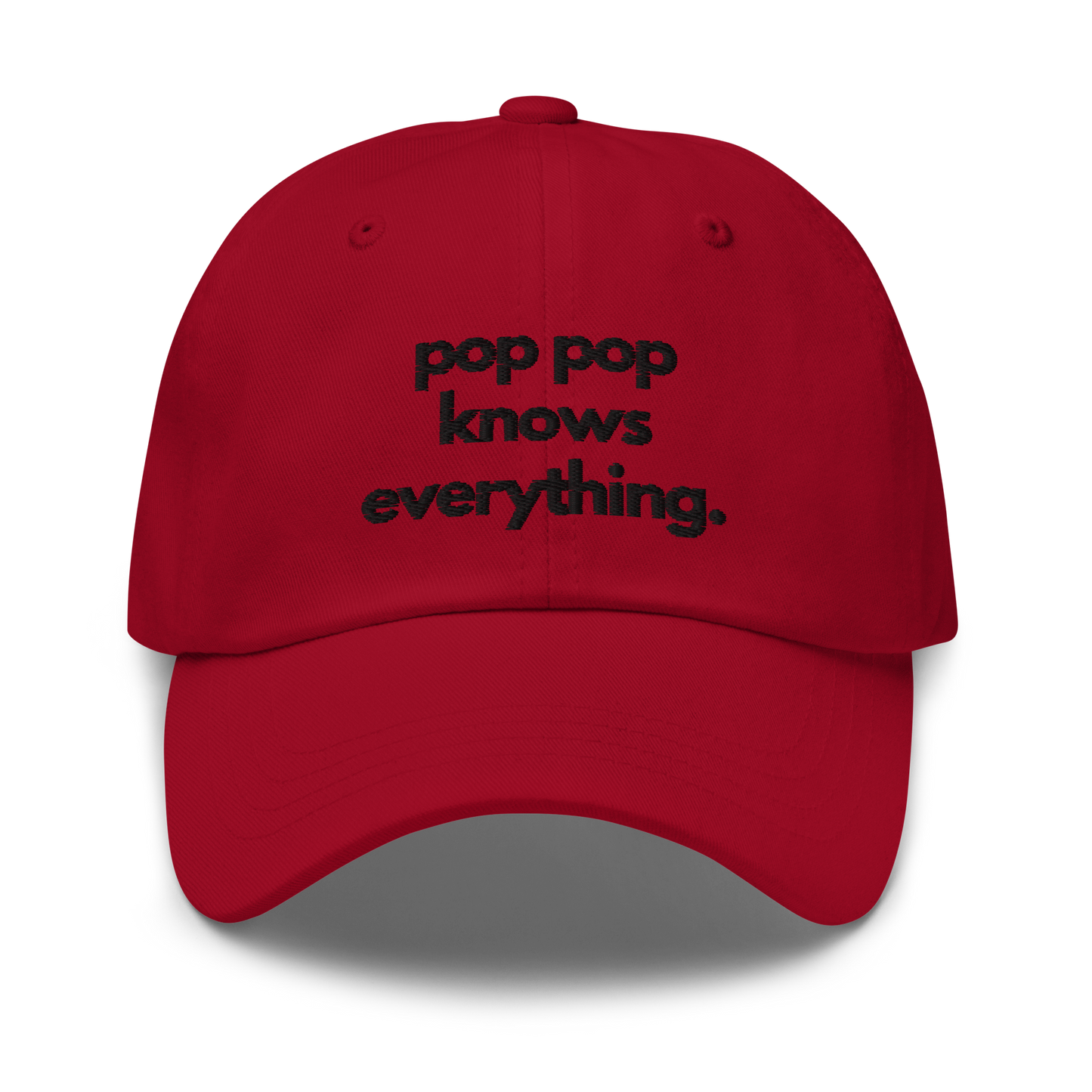 Pop Pop Knows Everything