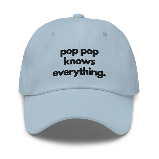 Pop Pop Knows Everything